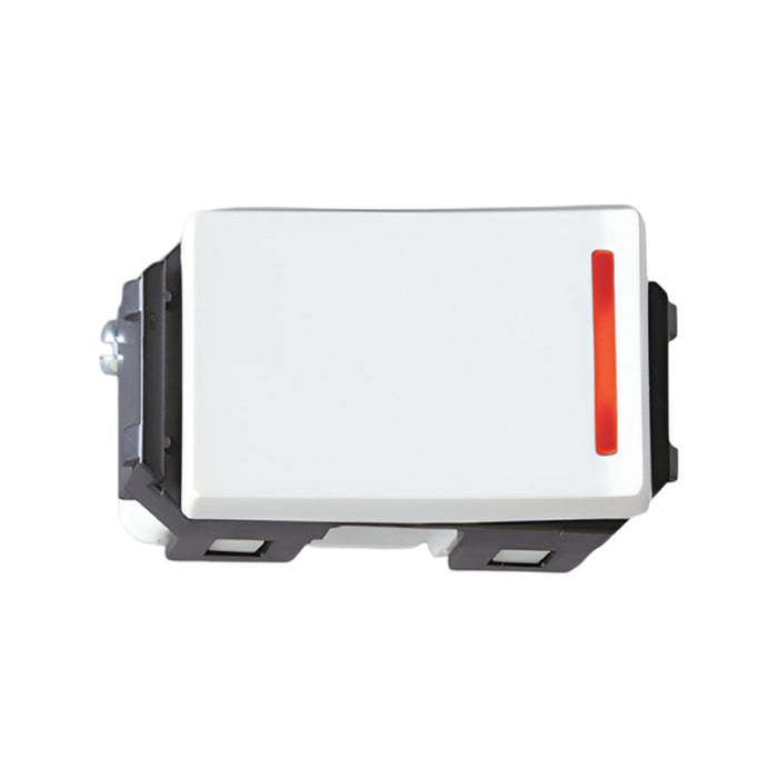 Công tắc 1 chiều có đèn báo, màu trắng Panasonic Halumie Acrylic WEVH5151-51/WEVH5151-7