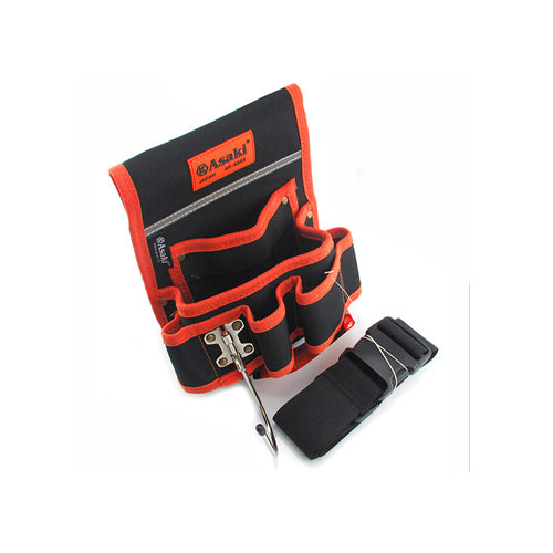 Túi đeo thắt lưng đựng đồ nghề cao cấp (sử dụng chất liệu đặc biệt chống vật nhọn đâm thủng túi) 7 ngăn AK-9985