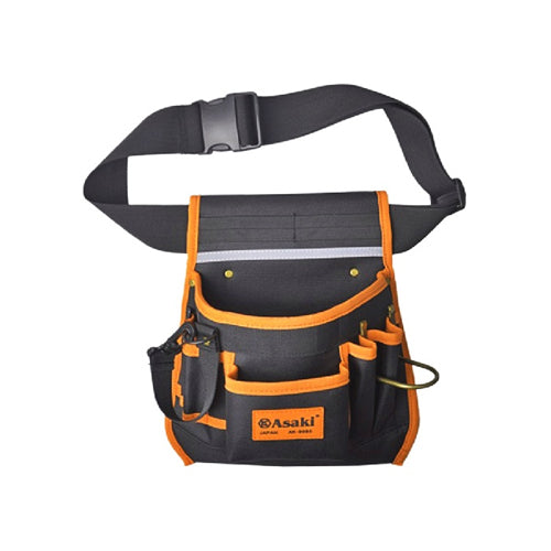 Túi đeo thắt lưng đựng đồ nghề cao cấp (sử dụng chất liệu đặc biệt chống vật nhọn đâm thủng túi) 11 ngăn AK-9986