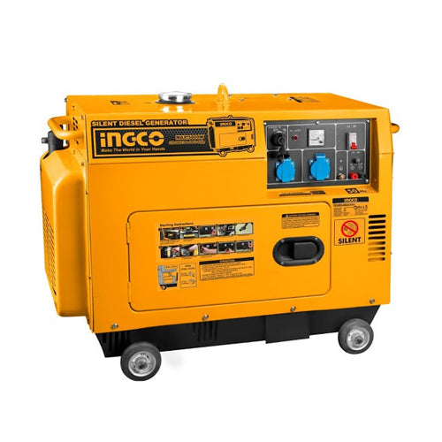 Máy phát điện cách âm dùng dầu Diesel 3.0-5.0KW 16-17Lít INGCO GSE30001/GSE50001