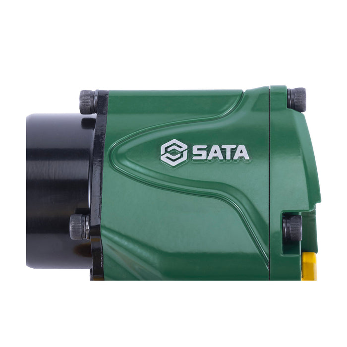 Máy vặn bu lông 1/2 inch cầm tay dạng súng loại nhỏ, hoạt động bằng cơ chế nén khí, dùng trong garage sửa xe ô tô, SATA - 01111