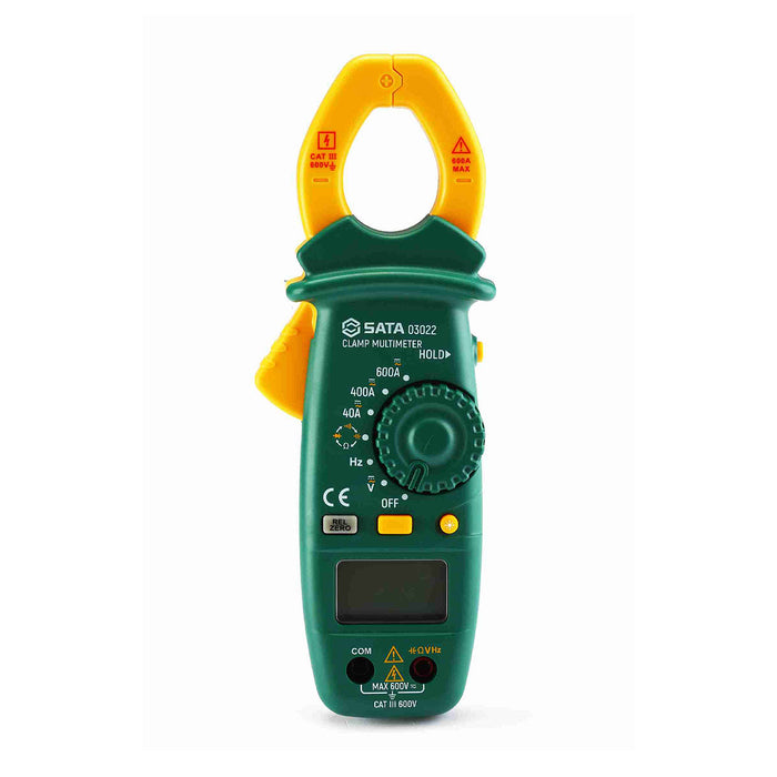 Đồng hồ ampe kìm đo kỹ thuật số đa năng SATA 03022