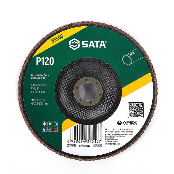 Nhám xếp Zirconia cao cấp SATA, đường kính từ 125mm - 180mm