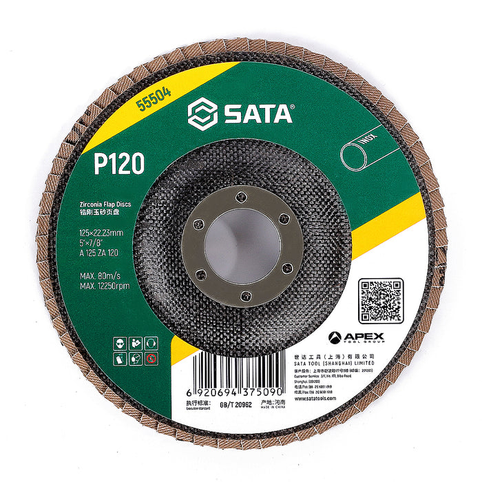 Nhám xếp Zirconia cao cấp SATA, đường kính từ 125mm - 180mm