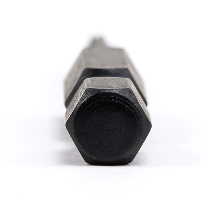 Bộ 10 mũi lục giác sao 6 cạnh SATA cốt 6.35mm (1/4 inch), vật liệu thép đen hấp thụ lực xoắn, có nam châm