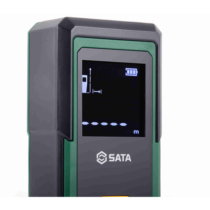 Thước đo khoảng cách bằng laser SATA 62709 , đo tối đa 30m