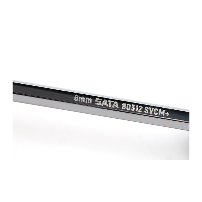 Cần siết lục giác trơn loại siêu dài (extra long) SATA, dòng cao cấp, vật bằng thép SVCM+ mạ chrome nhám