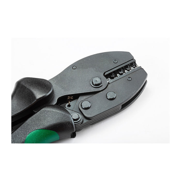 Kìm bấm cose 8.5 inch cao cấp SATA, cỡ dây từ 0.5mm - 10mm, dùng cho đầu cose không bọc nhựa. (Made in Germany)