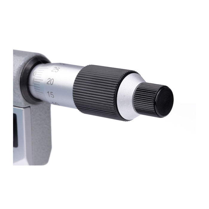 Panme đo đường kính ngoài màn hình kỹ thuật số SATA, phạm vi đo từ 0-50mm, chống nước IP65