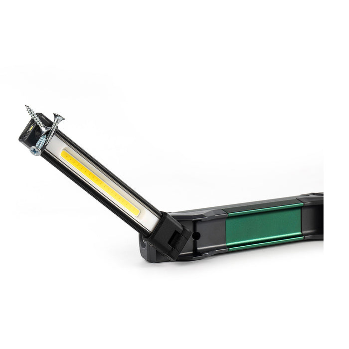 Đèn pin cầm tay có thể gập lại được, quang thông phát sáng 220LM  dùng trong garage sửa xe ô tô, SATA - AE5921