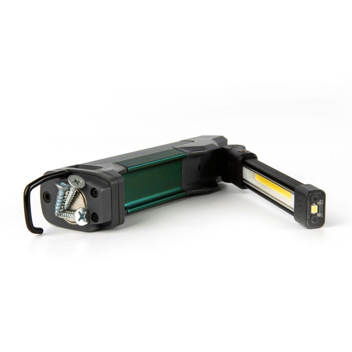 Đèn pin cầm tay có thể gập lại được, quang thông phát sáng 360LM dùng trong garage sửa xe ô tô, SATA - AE5922