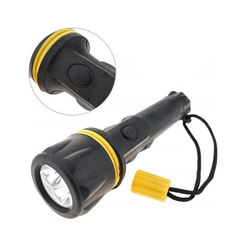 Đèn pin 3 LED dùng pin, nhựa PP + PVC Φ40x148mm TOLSEN 60020