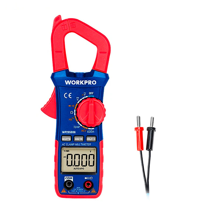 Đồng hồ ampe kìm kết hợp đo điện vạn năng multimeter Workpro WP295006