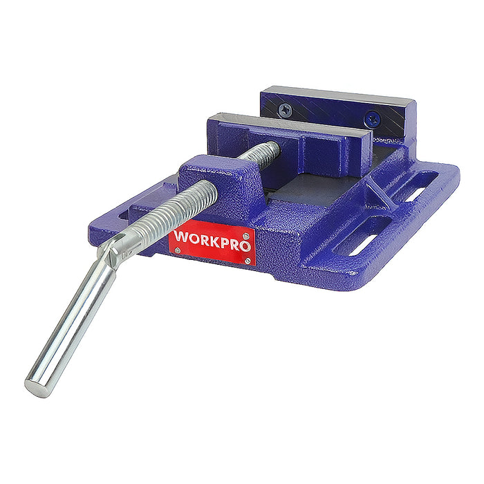 Ê tô kẹp bàn khoan 4 inch (100mm) chất liệu gang Workpro WP233009 (Drill press vise)