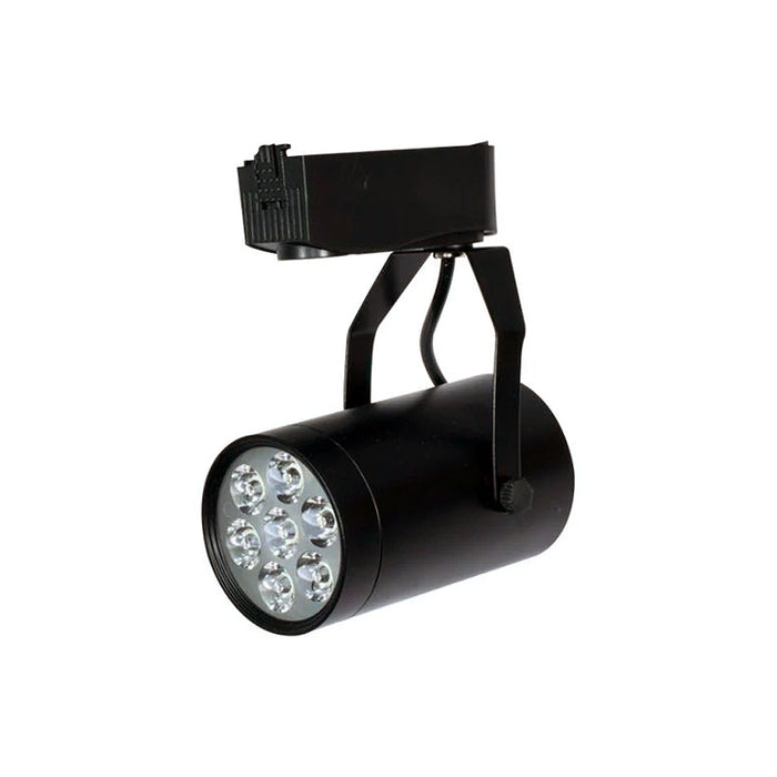 Đèn Led lắp thanh ray HUFA SL02 7W vỏ đen (Ø70mm x H115mm)