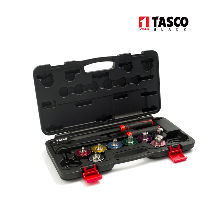 Bộ dụng cụ nong miệng ống đồng Tasco TB800, nong được các cỡ ống từ 6mm - 28mm (1/4 inch đến 1-1/8 inch)