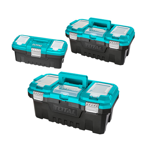 Bộ 3 hộp nhựa đựng công cụ khóa kim loại TOTAL TPBXK0032