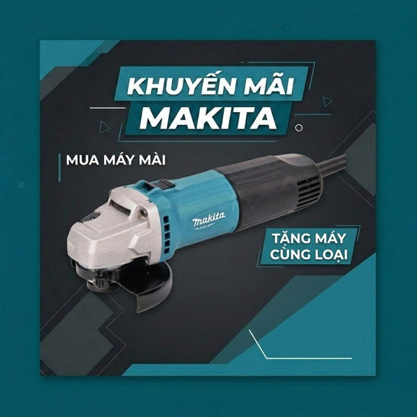 Khuyến mãi Makita | Nhóm máy mài điện AC