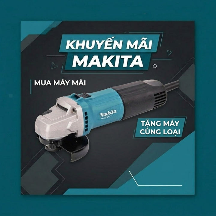 Khuyến mãi Makita | Nhóm máy mài điện AC