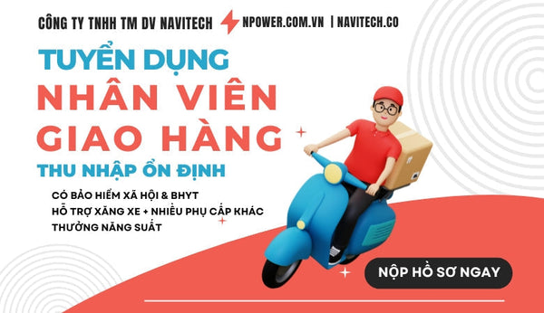 Tuyển dụng nhân viên giao hàng bằng xe gắn máy – Làm Việc Tại TP. Hồ Chí Minh