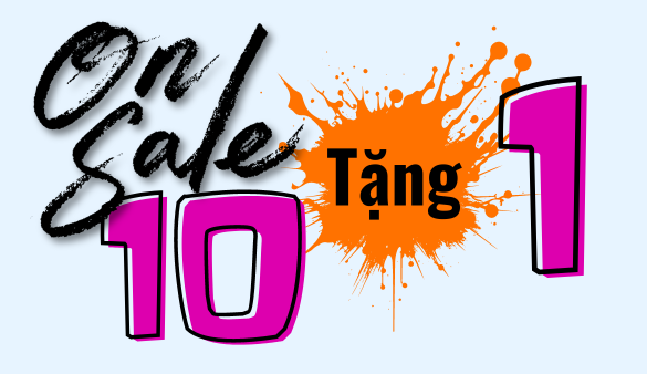 Chương Trình khuyến mãi 10 tặng 1