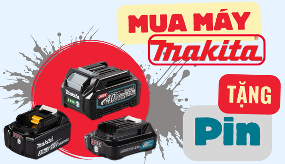 Chương trình khuyến mãi mua Máy tặng Pin