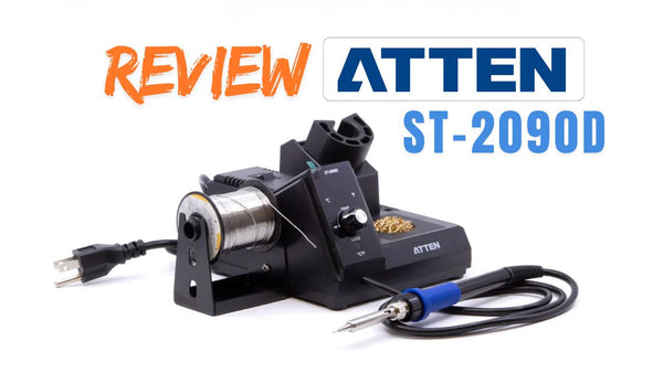 [EP11] Review Trạm Hàn "Quốc Dân" Atten ST-2090D (80W): Nhỏ Gọn, Gia Nhiệt Siêu Tốc & Ổn Định Nhiệt