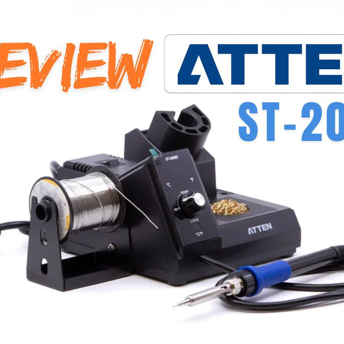 [EP11] Review Trạm Hàn "Quốc Dân" Atten ST-2090D (80W): Nhỏ Gọn, Gia Nhiệt Siêu Tốc & Ổn Định Nhiệt