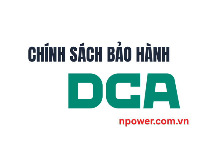 Chính Sách Bảo Hành Máy Dụng Cụ DCA | Quy Định & Thời Hạn