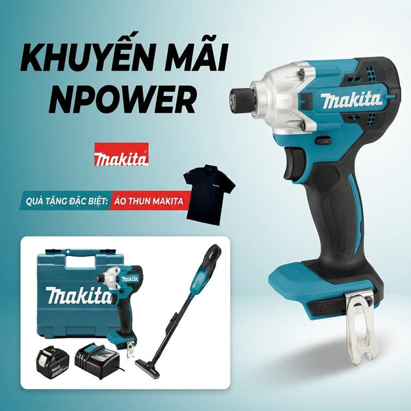 Khuyến mãi NPOWER | Mua Set máy pin, tặng máy áo thun