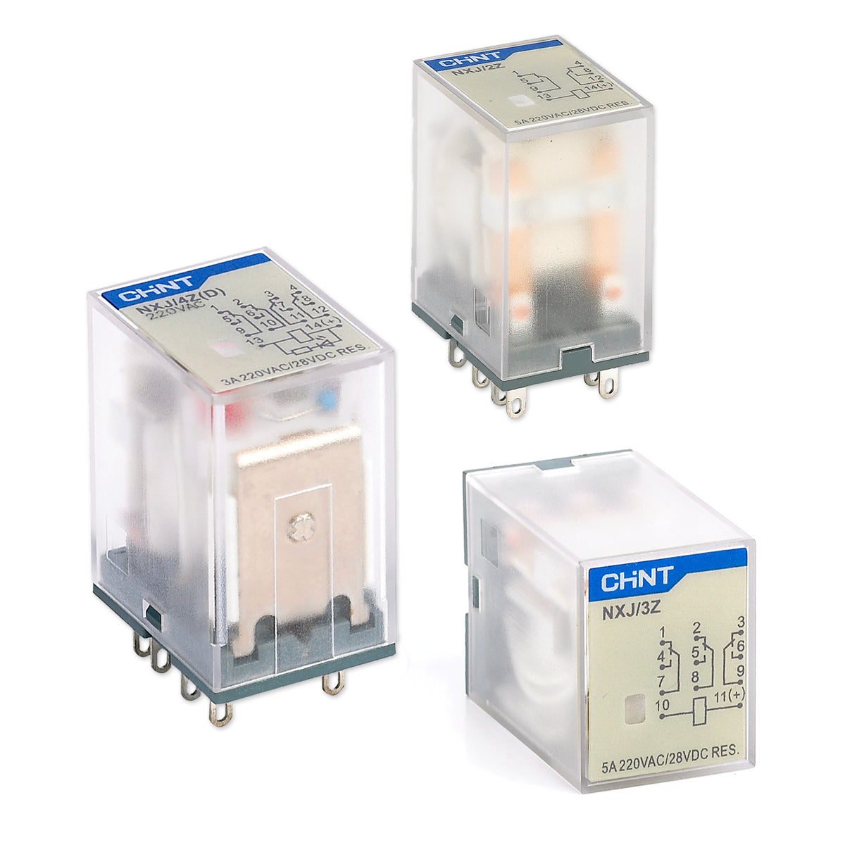 Relay kiếng, Relay trung gian.