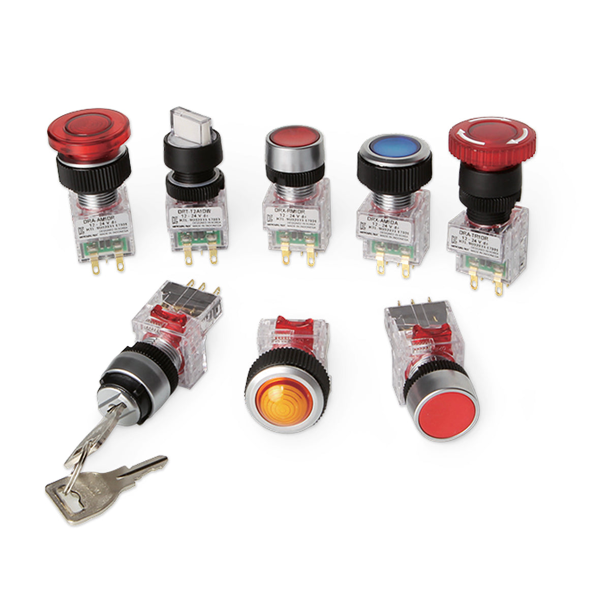 Công tắc và đèn báo tủ điện