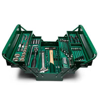 Bộ dụng cụ cầm tay 70 chi tiết SATA 95104A70-6 xanh lá cây đầy đủ, gọn gàng, tiện lợi cho mọi gia đình.