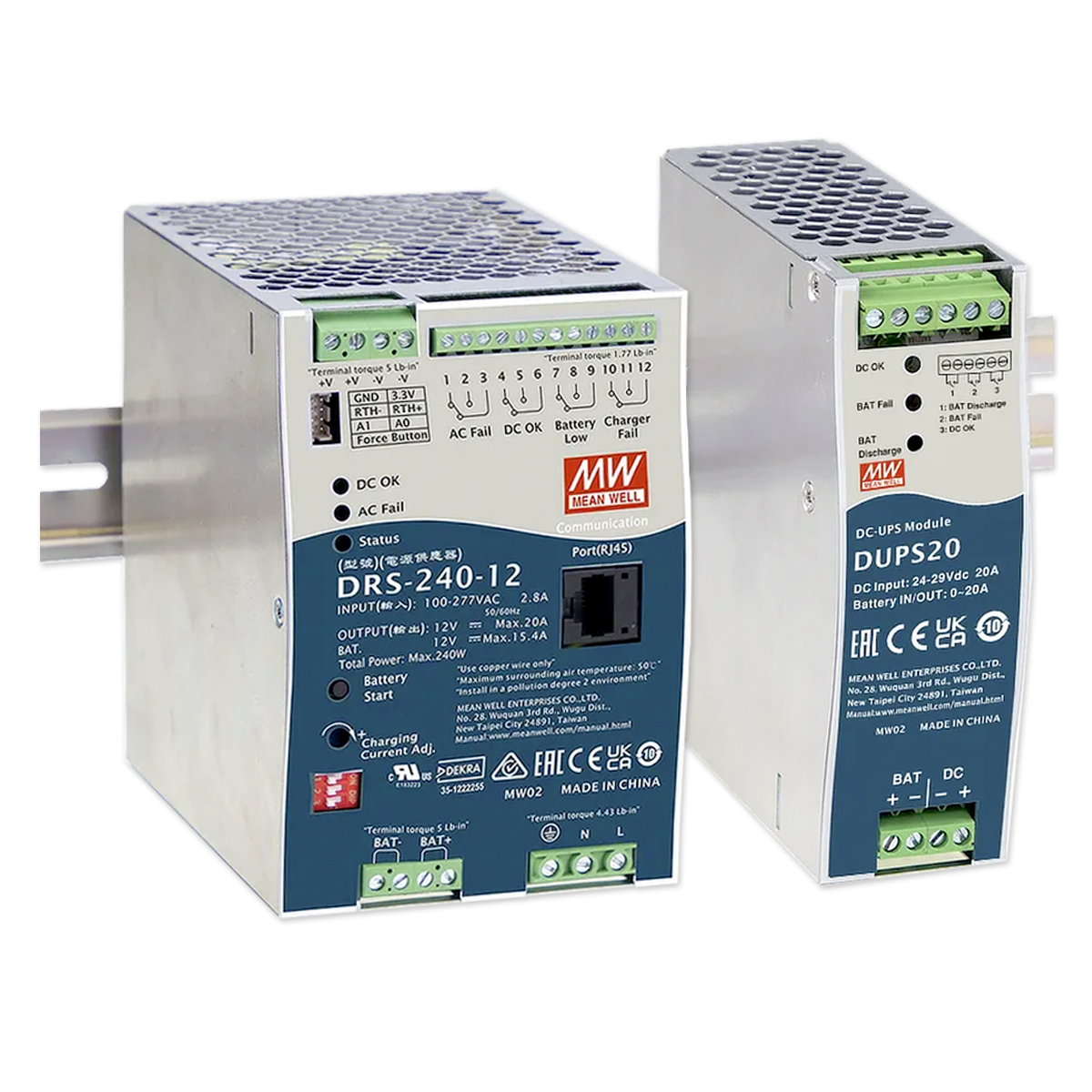 Bộ cấp nguồn lắp thanh ray