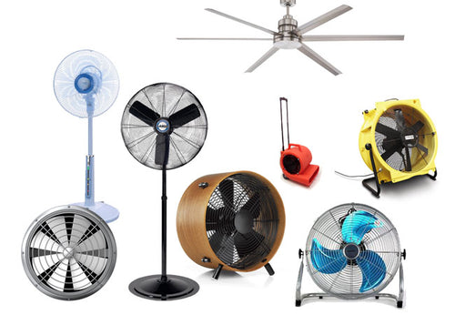 Nhóm Hàng - Quạt làm mát dân dụng, công nghiệp
