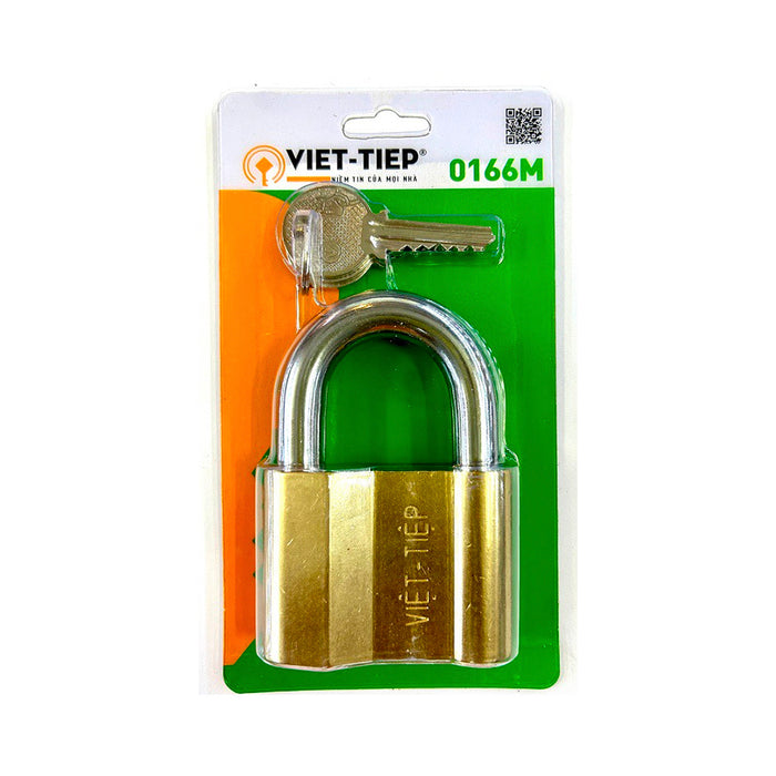 Khóa treo đồng Việt Tiệp (kèm 3 chìa vặn)