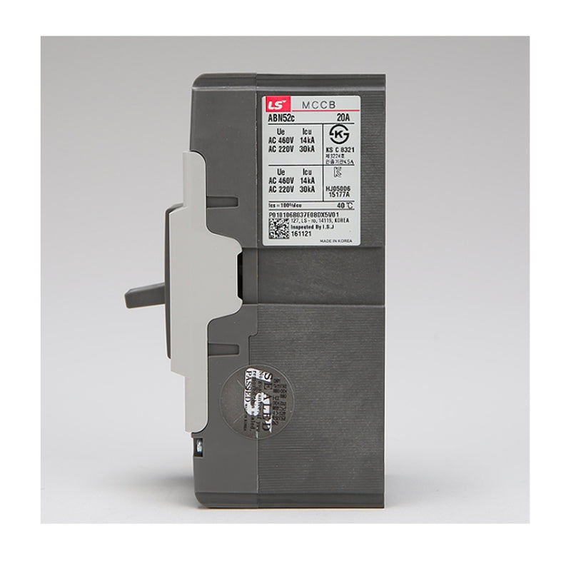 Cầu dao tự động MCCB 2P LS, tải danh định từ 5A ~ 400A, dòng cắt từ 25kA - 85kA