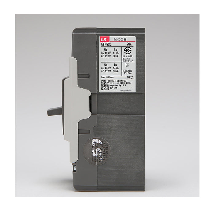 Cầu dao tự động MCCB 2P LS, tải danh định từ 5A ~ 400A, dòng cắt từ 25kA - 85kA