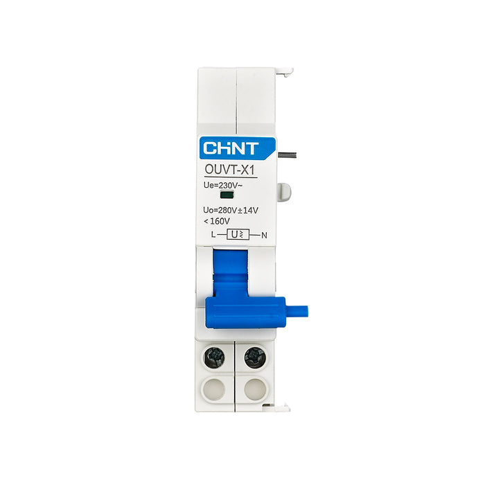 Cuộn bảo vệ thấp áp và quá áp Chint OUVT-X1 dùng cho các MCB, RCBO