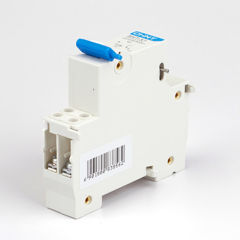 Cuộn ngắt điện áp 24/48V DC, 24/48/230V AC Chint SHT-X1 dùng cho các dòng MCB, RCBO