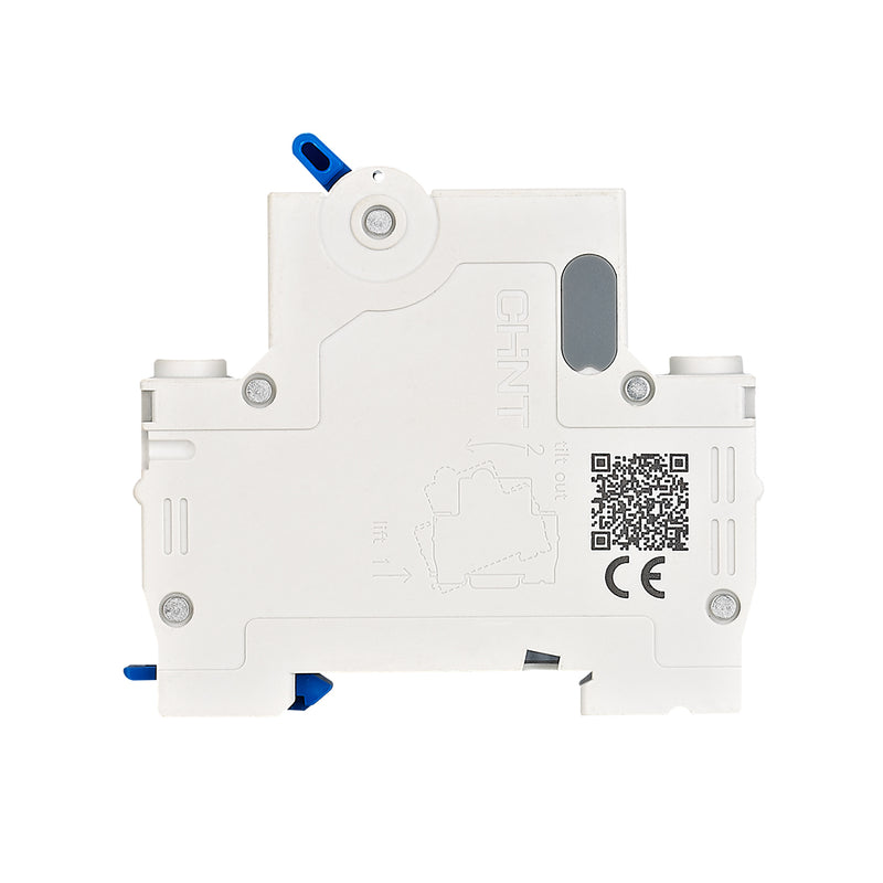 Cầu dao tự động loại nhỏ MCB Chint NXB-63H series, tải danh định từ 6A - 63A, dòng cắt 10kA. Tiêu chuẩn quốc tế 