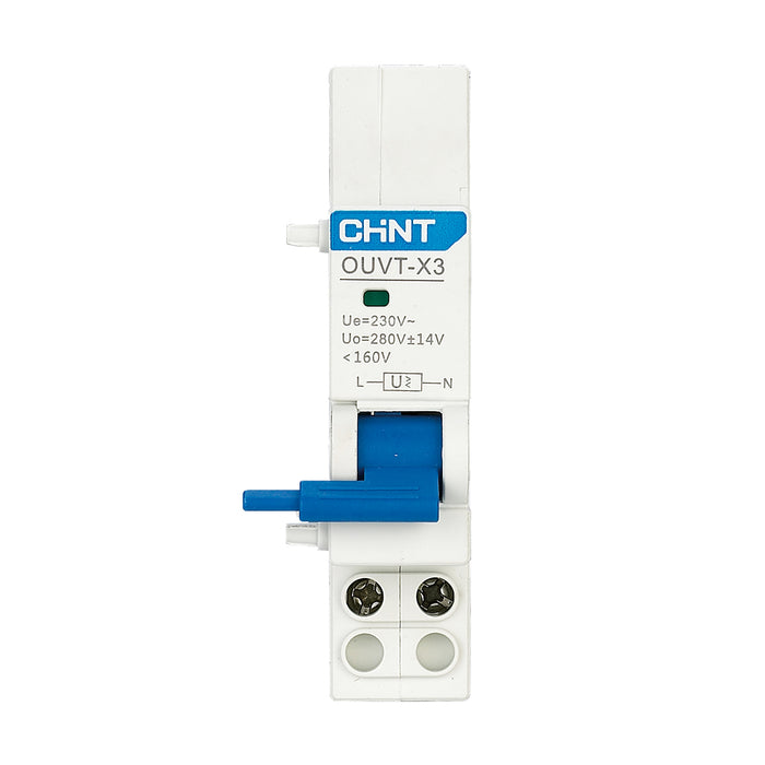 Cuộn bảo vệ thấp áp và quá áp Chint OUVT-X3 dùng cho các MCB, RCBO