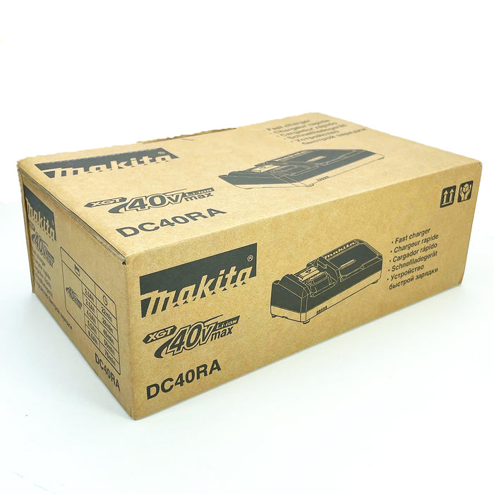 Đế sạc nhanh Makita DC40RA dùng cho Pin 40Vmax XGT mã số 191E07-8 (hộp đựng bằng giấy)