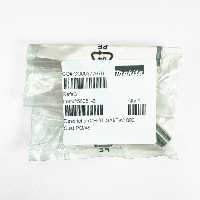 Chốt Gài/Tw1000 Makita 256051-3 (PIN 10/TW1000)