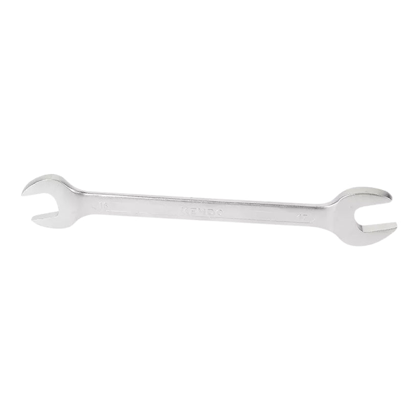 Bộ cờ lê 2 đầu miệng - miệng 8 chi tiết Kendo 15747, vật liệu thép Cr-V