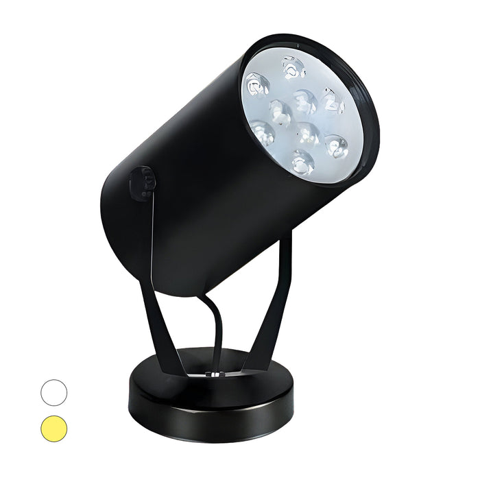 Đèn led chiếu điểm HUFA RN102 công suất 9W, lắp nổi, vỏ đen