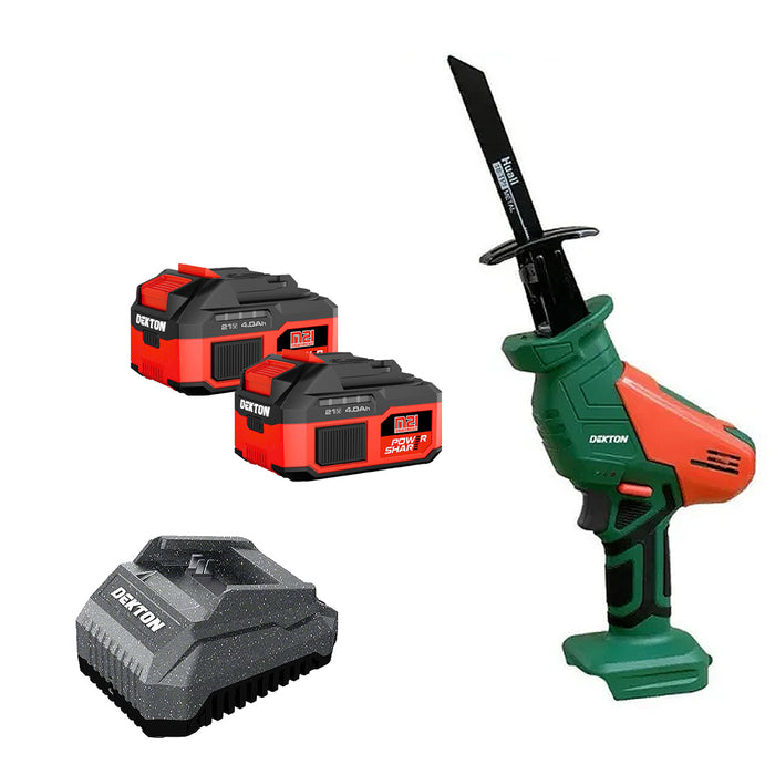 Máy cưa kiếm Dekton M21-CK20 dùng pin 21V, độ xọc 20mm