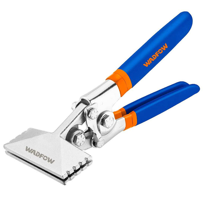 Kìm bấm hàn mỏ thẳng dẹp Wadfow, kích thước mỏ từ 80mm - 150mm, chất liệu thép Cr-V + Q235