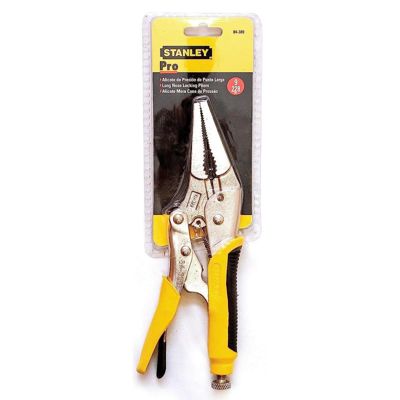 Kìm bấm chết mũi nhọn, tay cầm bọc cao su chống trượt Stanley 84-389-S chiều dài 228mm