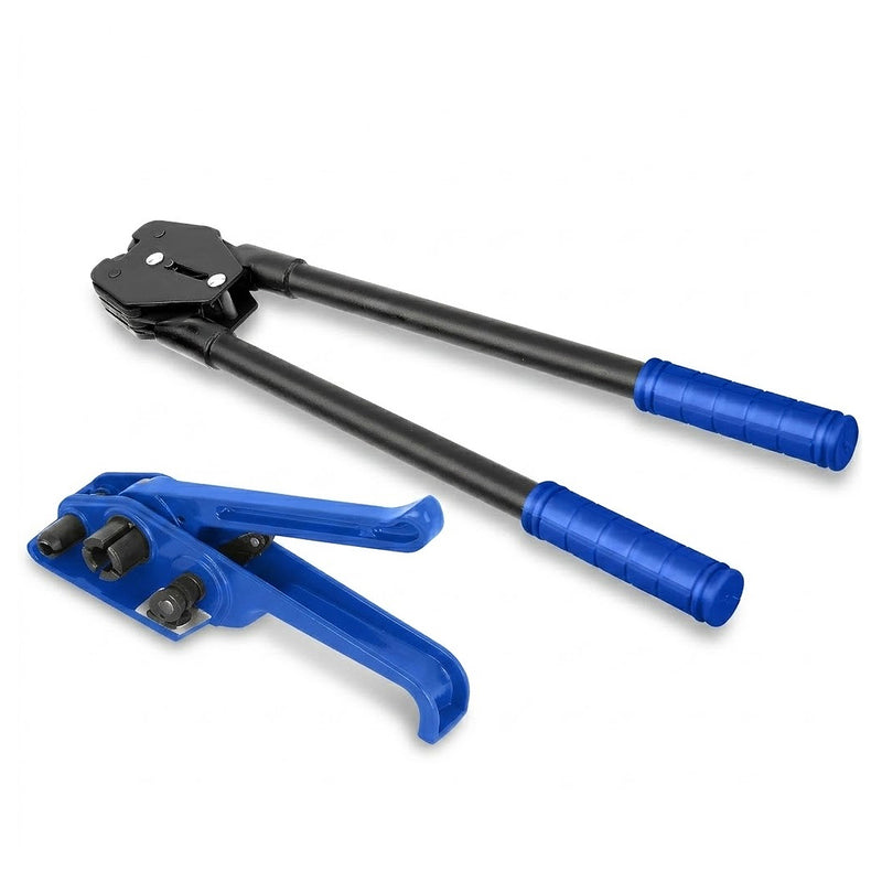 Bộ kìm bấm và dụng cụ căng dây, dùng đóng kiện hàng Wadfow WHS2623 đường kính dây đai từ 16mm - 19mm
